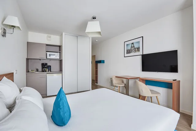 Studio 2 pax، Appart'hotel Odalys City Campus - Paris Rueil Malmaison 2/10