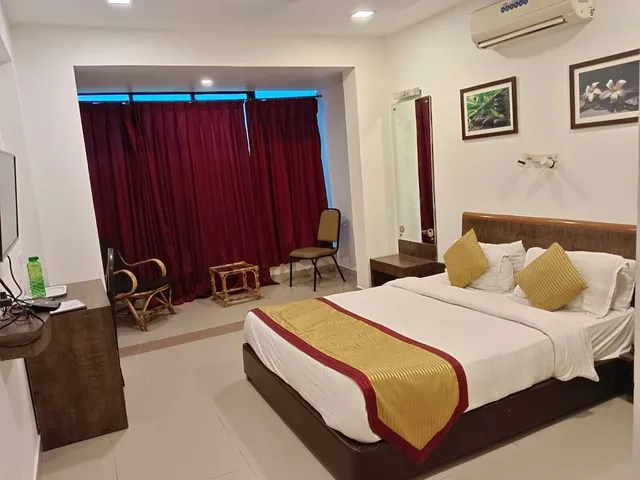 غرفة اقتصادية بسرير مزدوج، Boshan Hotels 1/1
