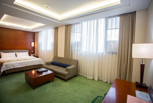 غرفة سوبيريور بسرير كوين، Jade Garden Hotel Beijing 1/1
