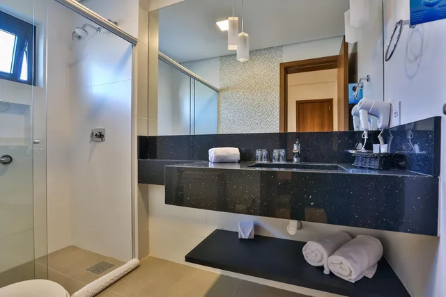 Deluxe, 2 Double Beds, Quality Hotel Blumenau 5/6