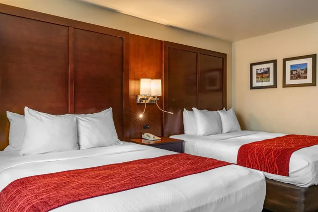 غرفة قياسية بسريرين كوين، Comfort Inn Fairfield Napa Valley Area 3/8
