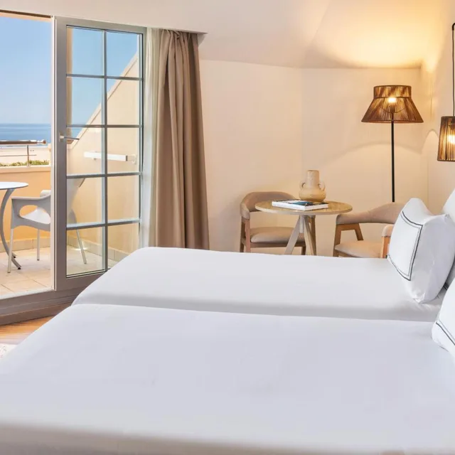 غرفة بريميوم بسرير مزدوج بإطلالة، Melia Atlantico Isla Canela 9/10
