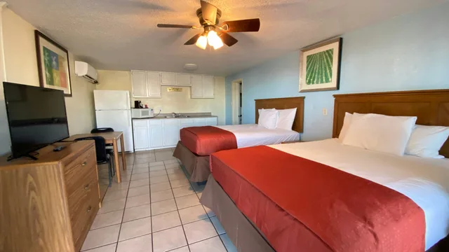 غرفة بسريرين كينج، OYO Hotel Rockport- Bay View 1/4