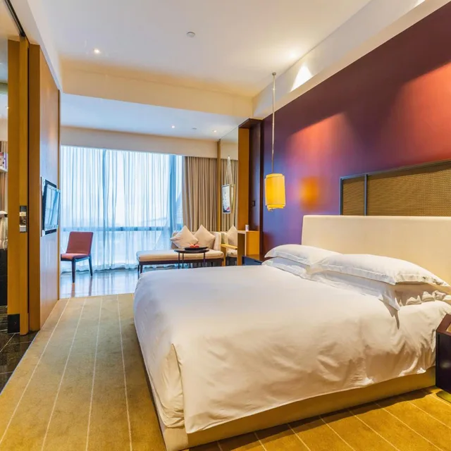 غرفة تنفيذية بسرير كينج وسرير كوين، Hotel Kapok Shenzhen Bay 1/9
