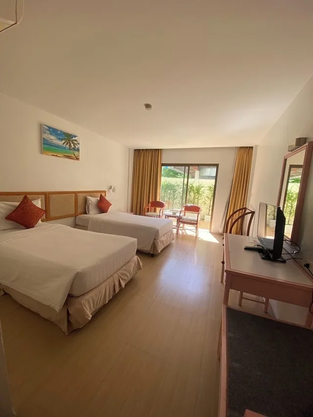 غرفة سوبيريور بسرير فردي بإطلالة على الحديقة، Nautical Inn 3/10