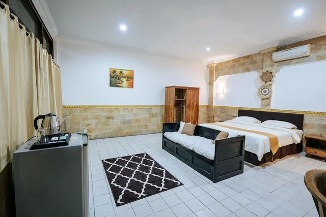 غرفة ديلوكس بسرير كينج، Hana Kuta Beach Hotel 2/8