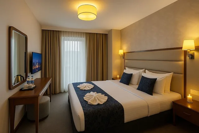 Room, Queen Bed, Balcony, Istanbul Midpoint Hotel 4/10