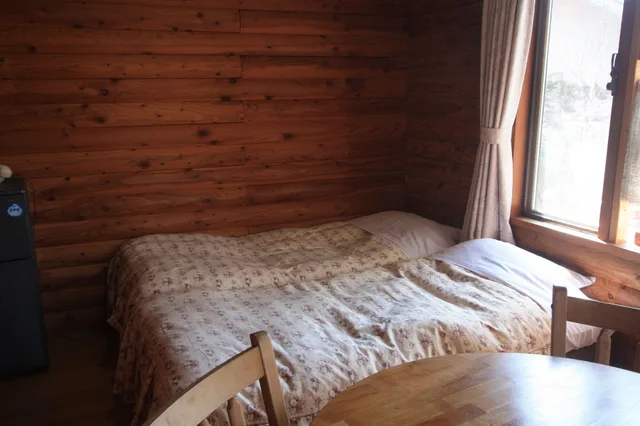 Cottage, Twin Beds, 2 Murphy Beds, Kitchenette، Pension And Log Cottage Hoshinoko 3/3