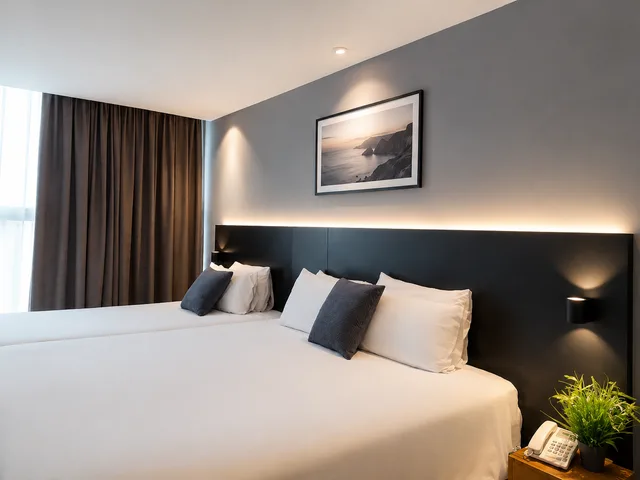 جناح بسرير كينج وسرير فردي، The Leverage Business Hotel Kuala Kedah 1/2