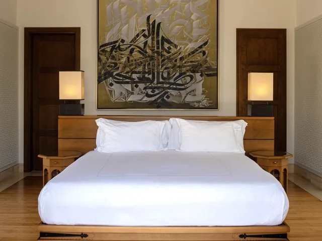 2 Bedrooms, Harmony, Pool, Villa, King and Twin Beds, Sea View، Banyan Tree Tamouda Bay 8/10