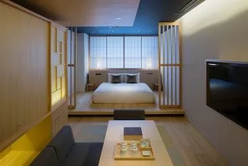 غرفة ديلوكس بسرير مزدوج في المبنى الرئيسي، Hotel Kanra Kyoto 1/1