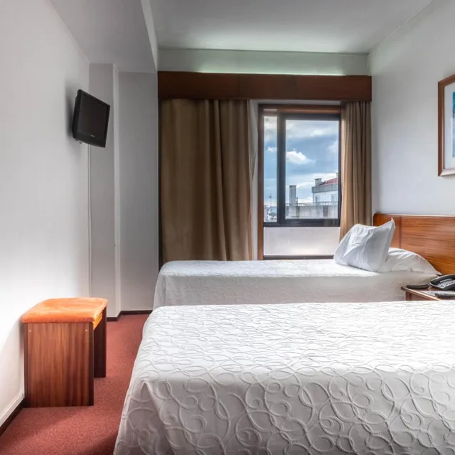 غرفة بسريرين منفصلين، Hotel AS Sao Joao da Madeira 3/10