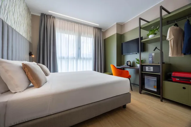 غرفة ديلوكس بسرير كينج، iH Hotels Milano Watt 13 3/10