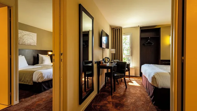 غرفة قياسية بسريرين منفصلين، HOSTELLERIE D'AUSSOIS 5/6