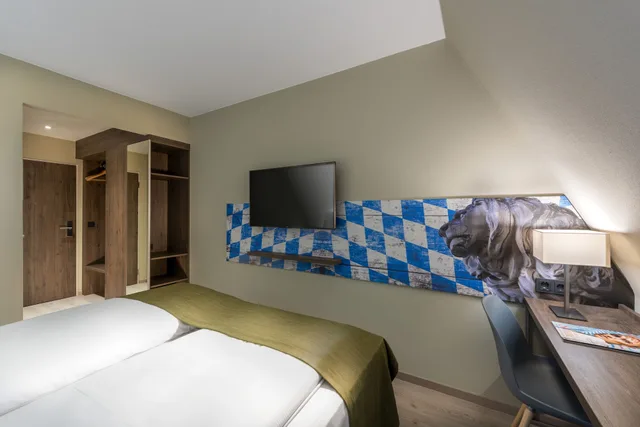 غرفة سوبيريور بسرير مزدوج، Ibis Styles Rosenheim 7/8