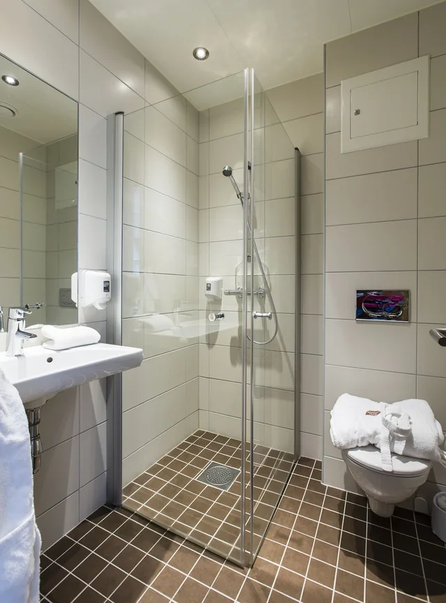 غرفة بسريرين منفصلين، Klaekken Hotell 6/6