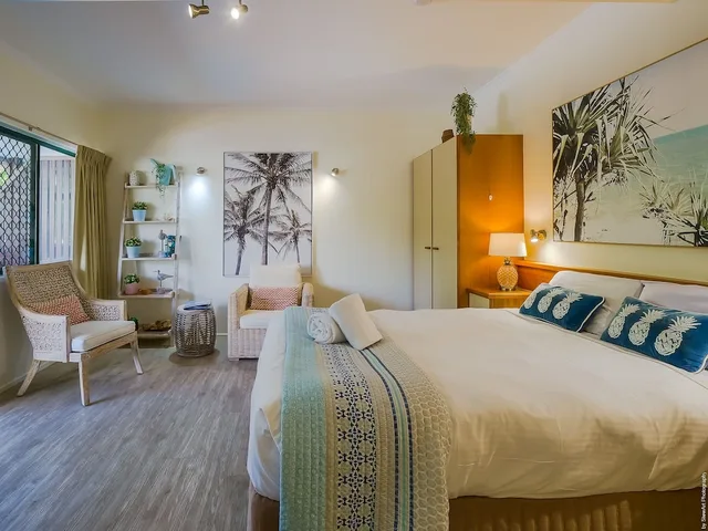 استوديو بسرير كوين، Boat Harbour Studio Apartments and Villas 9/10