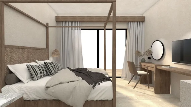 Swim Up, Luxury, Queen Bed, Sofa، Stella Blue Seaside Resort 3/7