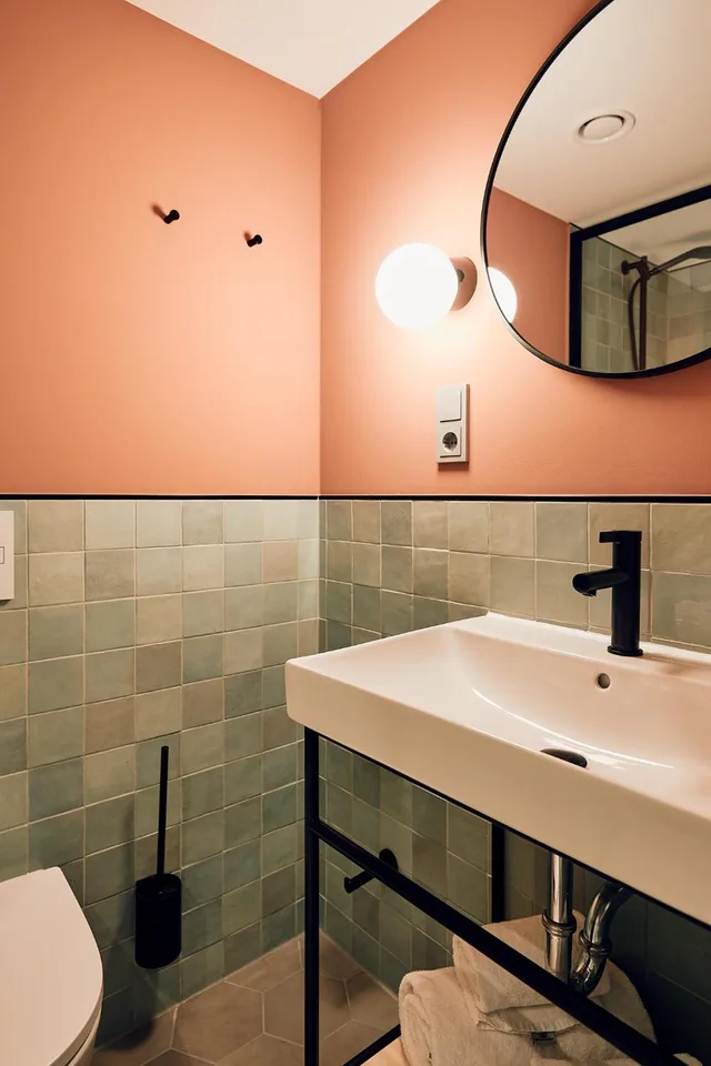 غرفة قياسية بسرير مزدوج، Villa Viva Hamburg 8/10