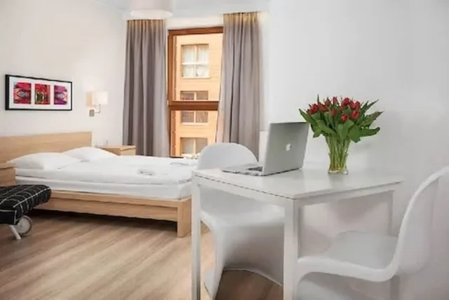 استوديو ديلوكس بسرير مزدوج مع أريكة، Apartinfo Aura Apartments 3/5