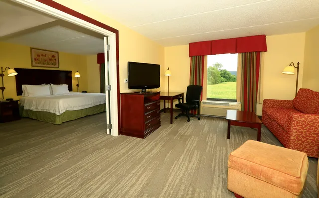 Suite, King Bed, Jetted Tub, Hampton Inn & Suites Lamar 2/4