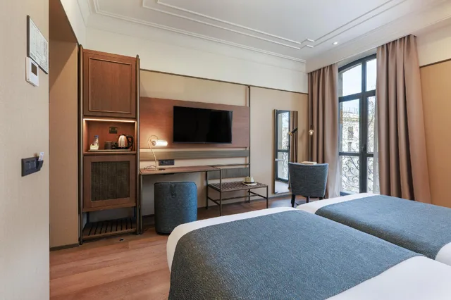 غرفة خارجية بسرير مزدوج بإطلالة، Medinaceli Hotel 2/2