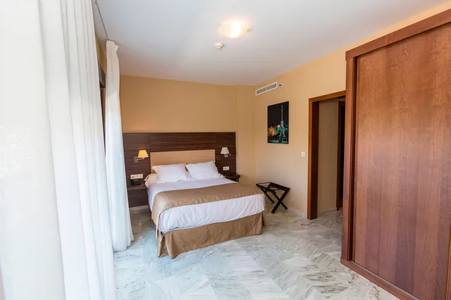 غرفة بسريرين منفصلين بشرفة، Hotel Finca Los Abetos 6/10