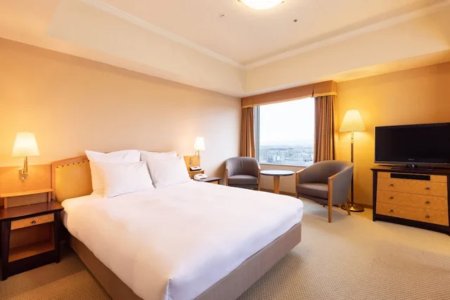 غرفة بريميوم بسرير كوين للمدخنين، Ana Crowne Plaza Hotel Toyama 1/5