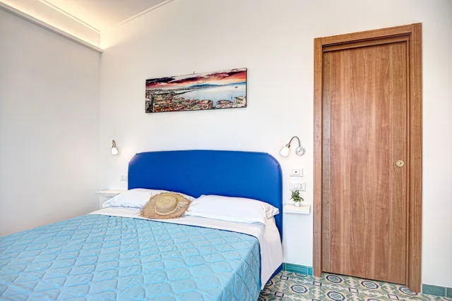 غرفة إليت بسرير مزدوج بإطلالة على البحر بغرفة نوم واحدة، Agriturismo Oleum 1/4