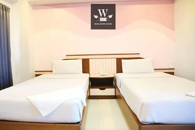 غرفة قياسية بسريرين منفصلين، Wangburapa Grand Hotel 1/2