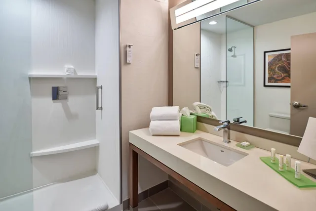 1 Bedroom, Suite, King Bed, Stadium View, Sofa, Large, Accessible، Hotel Courtyard By Marriott el Paso Downtown Convention Center 2/3