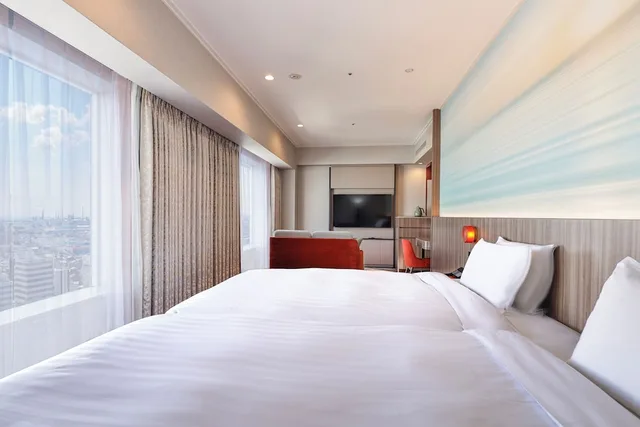 غرفة بريميوم سوبيريور بسريرين منفصلين، Yokkaichi Miyako Hotel 1/3