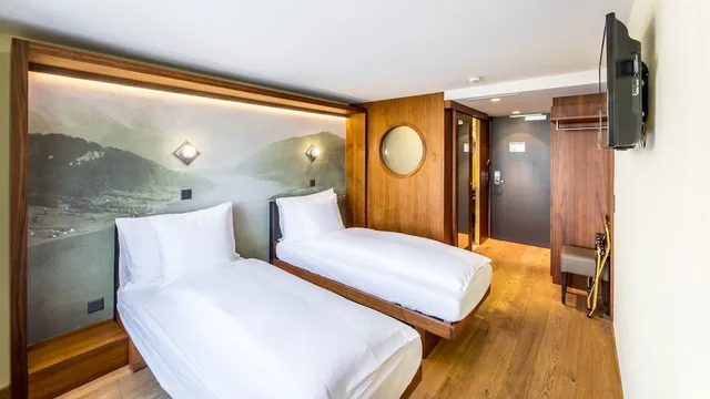 غرفة قياسية بسرير كوين، Boutique Hotel St Georg 2/5