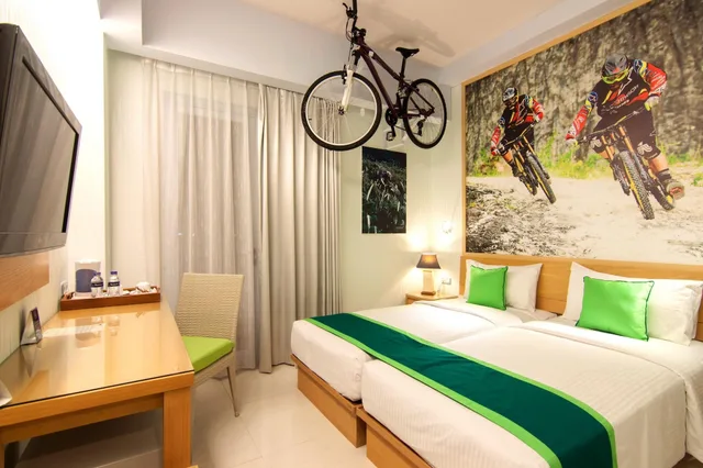 غرفة بريميوم بسرير مزدوج بشرفة، Rhadana Hotel 10/10