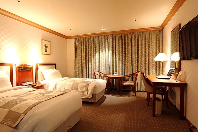 غرفة اقتصادية بسريرين منفصلين، Hotel International 2/3