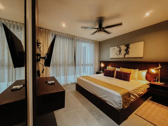 شقة عائلية بسريرين كينج مع أريكة، IT Boutique Hotel and Restaurant 1/4