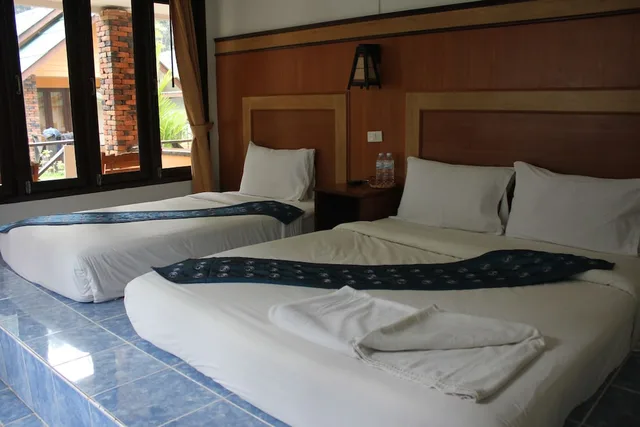 بنغل بسرير مزدوج، Dream Valley Resort Tonsai Beach 3/8