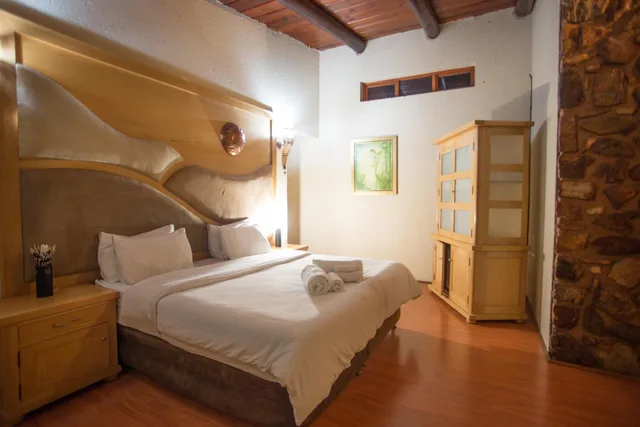 غرفة ديلوكس بسرير مزدوج، La Montagne Guest Lodge 4/5