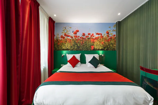 غرفة بسرير مزدوج، Hotel les Jardins de Montmartre 1/2