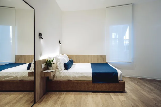 Room, Twin Beds, Accessible, HelloSky Air Rooms & Lounge 1/2