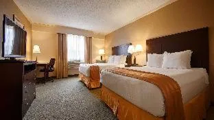 غرفة بسريرين كوين بحوض استحمام لذوي الإعاقة، Best Western Davison Inn 5/10