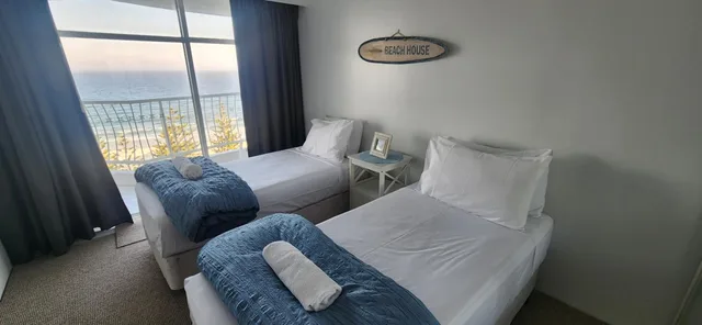 شقة تنفيذية بغرفتي نوم، Burleigh Surf Apartments 8/10
