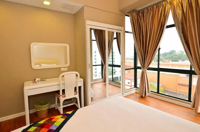 شقة ديلوكس بإطلالة على المدينة بغرفتي نوم، The Jetty Suites-Apartments 9/9