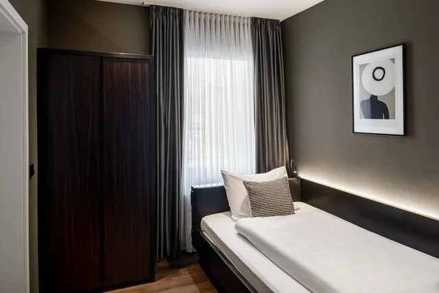 غرفة مفردة قياسية، Hotel AMANO Dusseldorf 3/10