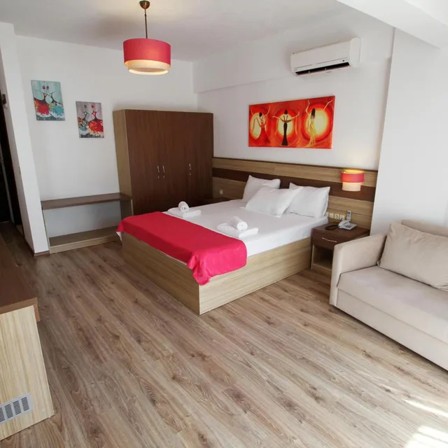 غرفة بسرير مزدوج بإطلالة على البحر، Eden Pyara Hotel Turunc 7/10