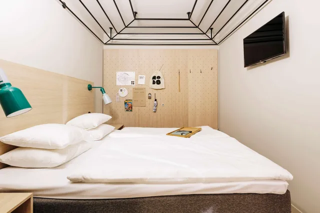 Sleep, Economy, Queen Bed, No Window، Hobo Hotel Stockholm 1/4