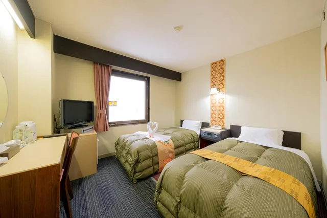غرفة بسريرين منفصلين للمدخنين، Kanazawa Frexhotel 1/1