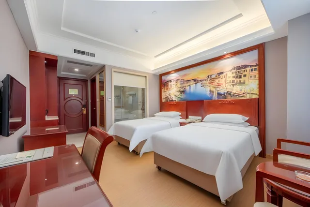 غرفة ديلوكس بسريرين منفصلين، Vienna Hotel (Foshan West Railway Station Airport Branch) 3/3