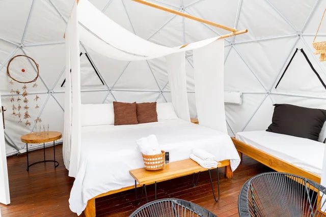 خيمة فاخرة بسرير كينج بإطلالة على الجبل، Monte Tierra Glamping 1/3