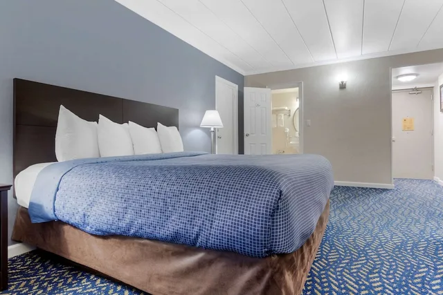 غرفة قياسية بسرير كينج، Econo Lodge Hicksville - Long Island 4/8